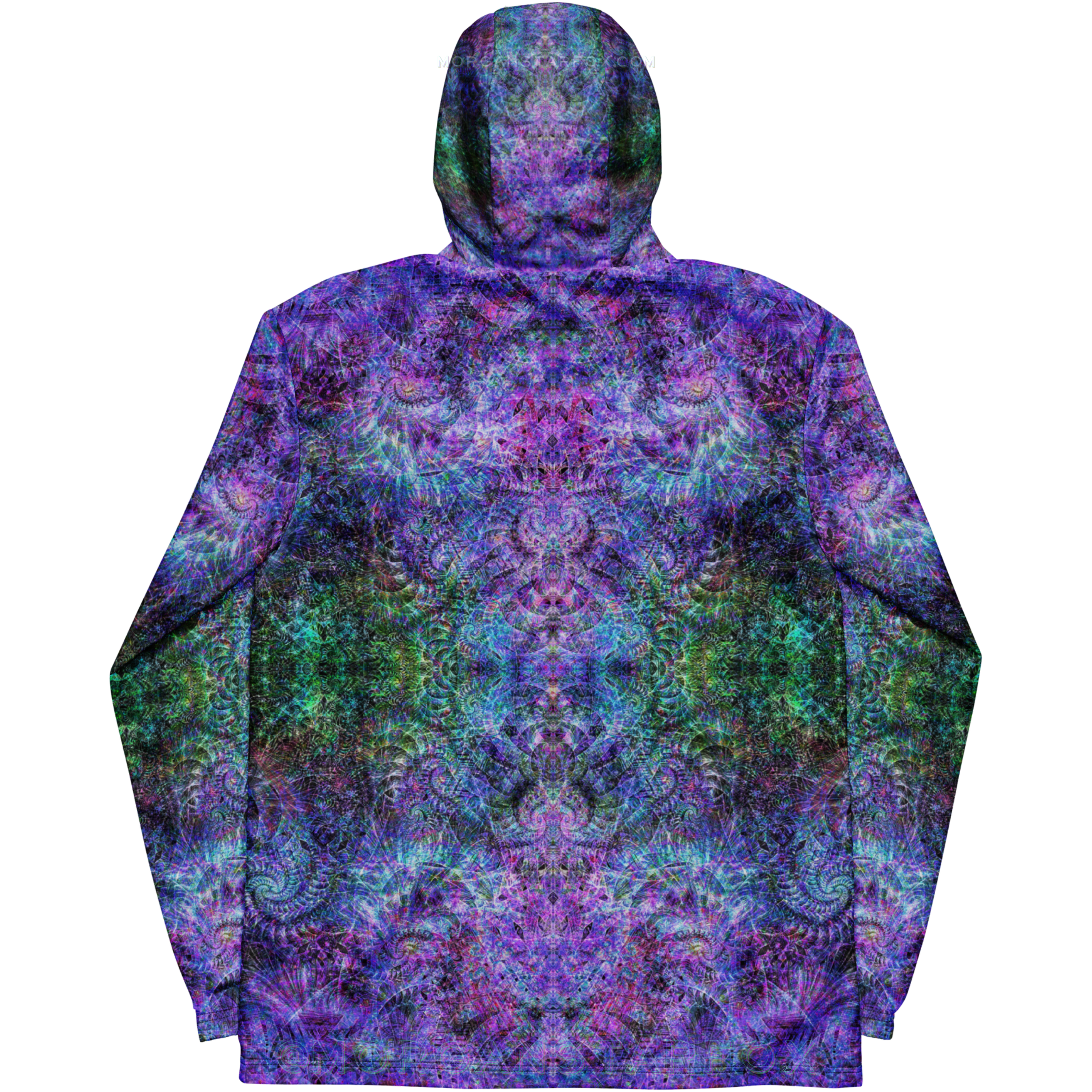 Morgan Starfox - Kaleidoscope Vortex - Unisex Full-Zip Hoodie